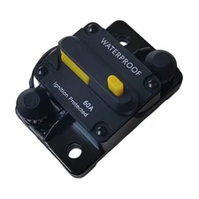 MKR-27 Circuit Breaker 60 Amp Compatible with 12V/24V/36V/48V Electric Trolling