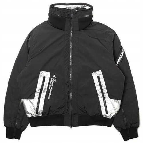 Nike Air Jordan MA-1 Engineered 23 Men's Black Silver Jacket (BQ5739 010) - 第 6/7 張圖片