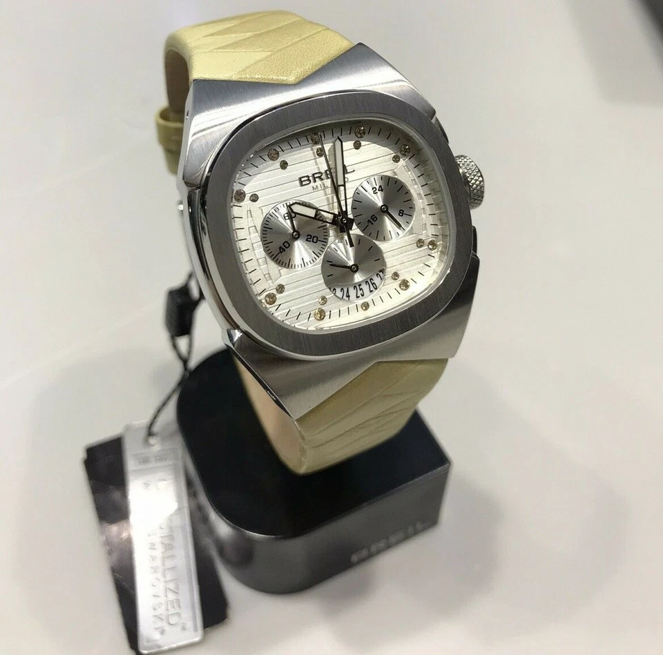 BREIL MILANO Chrono Ref. BW0330 CRYSTALLIZED WITH SWAROVSKI - Immagine 2 di 4