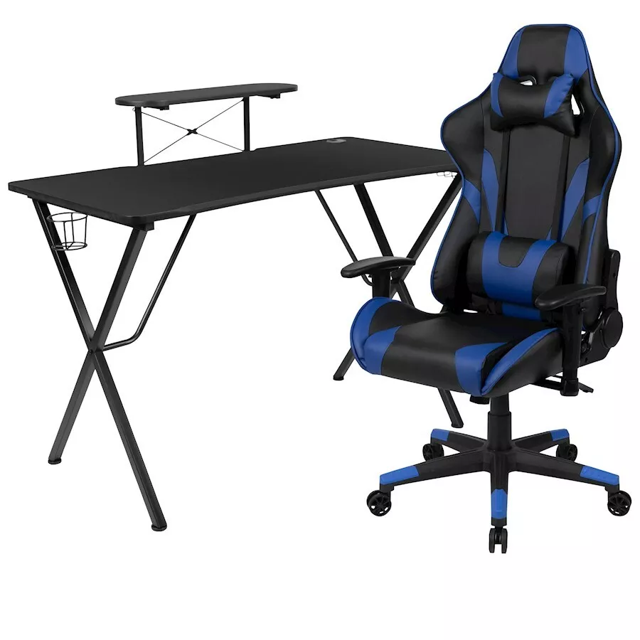 Gamer desk 2024 and chair set