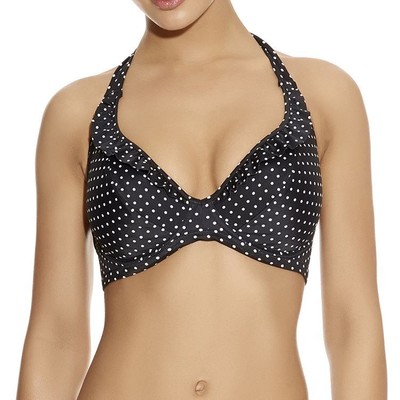 Freya Halter Bikini Top Black 3019 eBay