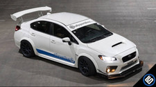 Apr Carbon Fiber Gtc-300 Wing 2015 Subaru Wrx With Trunk White