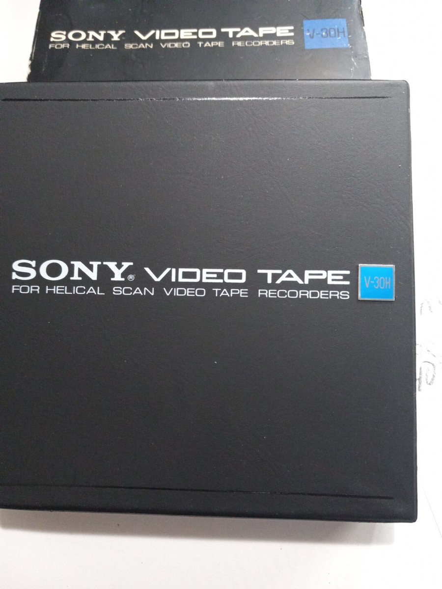 Sony Video Tape V-30H For Helical Scan Tape Recorder | eBay