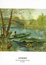 Asnieres, 1887, Vincent van Gogh (Dutch, 1853-1890) --New POSTCARD