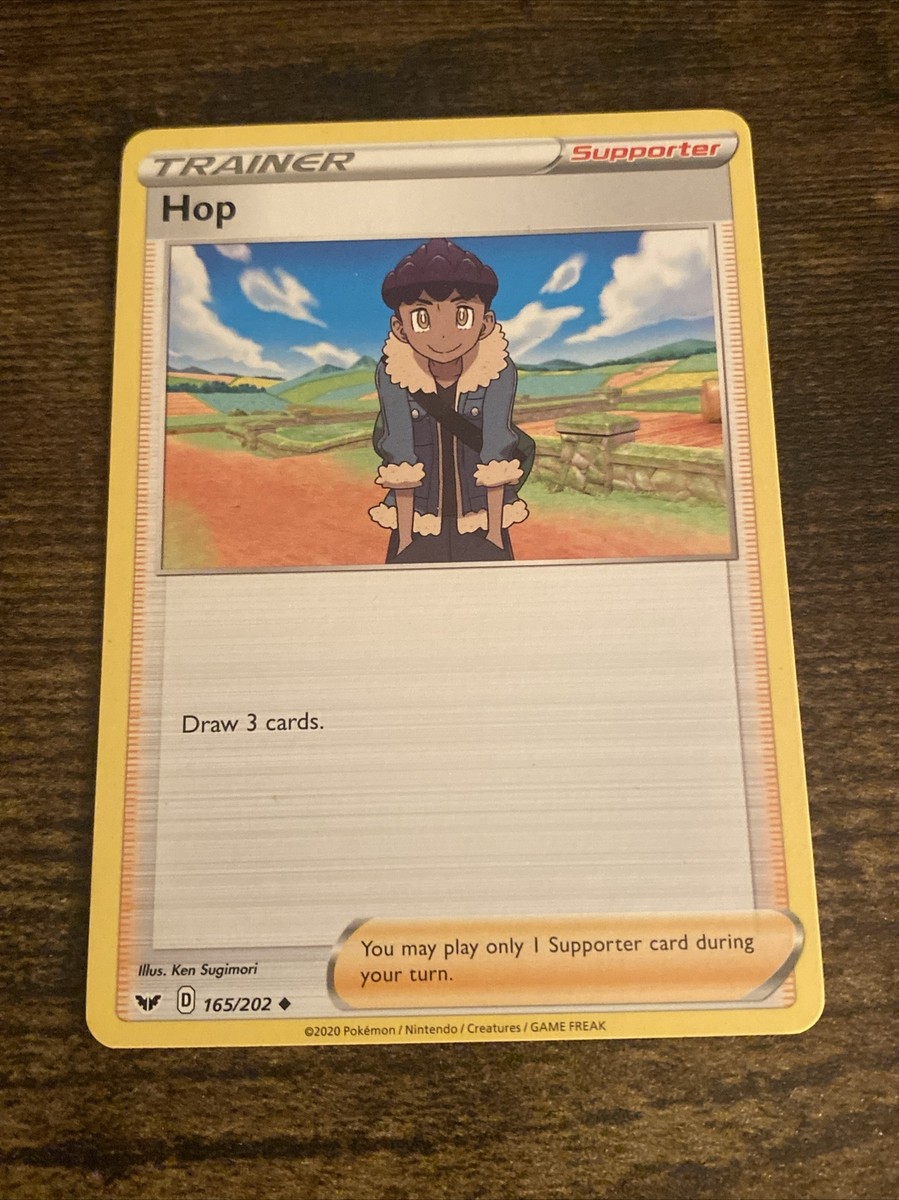 2020 Pokmon Sword & Shield Trainer Hop 165/202 S552*
