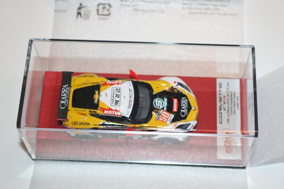 1/43 CORVETTE C7R #50 LE MANS 2015 LARBRE RODA RUBERTI POULSEN BBR PRESTIGE 1/43 Foto 4 de 4