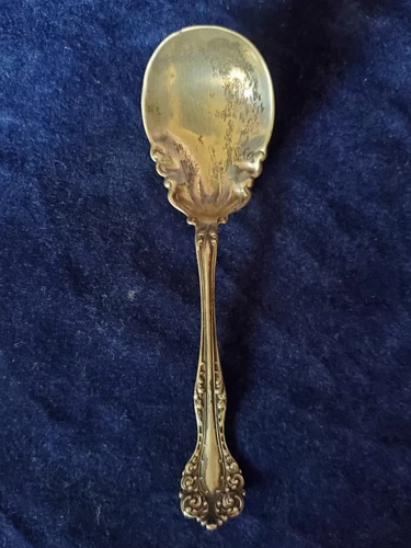 Florentine 6" SUGAR SPOON Gorham Sterling - estate
