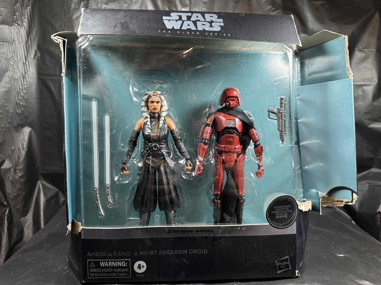 Hasbro Star Wars The Black Series 6" Ahsoka Tano & HK-87 Assassin Droid  2-pack