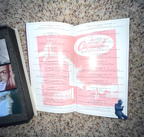 Frank Sinatra The Capitol Years boxed set of 3 cassette tapes and 36-page book - Picture 8 of 16