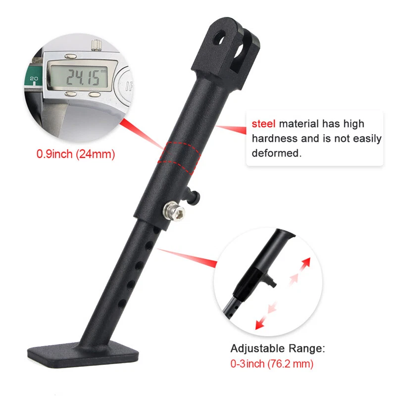 Soporte de soporte lateral ajustable apto para Honda CRF110F 2013-2025 Foto 4 de 4