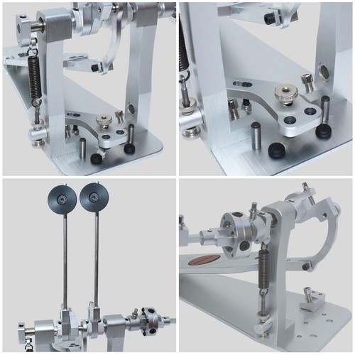 Totalmente Nuevo Pedal de Tambor Doble Bajo Accionamiento Directo Alta Calidad Versión Simplificada - Imagen 4 de 7