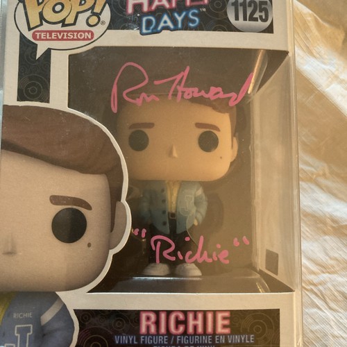 Ron Howard Ritchie Cunningham happy days autograph Funko -Celebrity coa ...