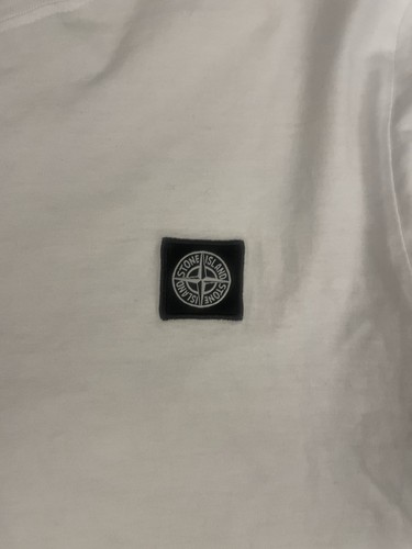 Stone Island long sleeve T shirt White - Size Large. - Picture 3 of 9