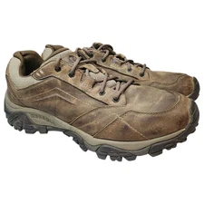 Merrell Moab Adventure Hiking Shoes Sneakers Mens Size 10 Brown Waterproof Gorp