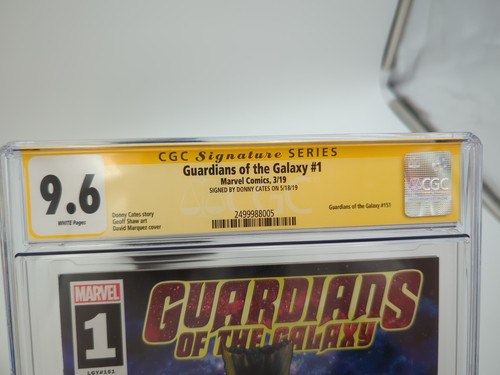 Marvel Comics Guardians of the Galaxy #1 (2019) CGC 9.6 signiert von Donny Cates - Bild 2 von 3