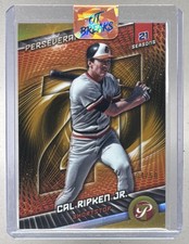 Cal Ripken Jr 2025 Topps Pristine #P-11 Gold Refractor Perseverance /50