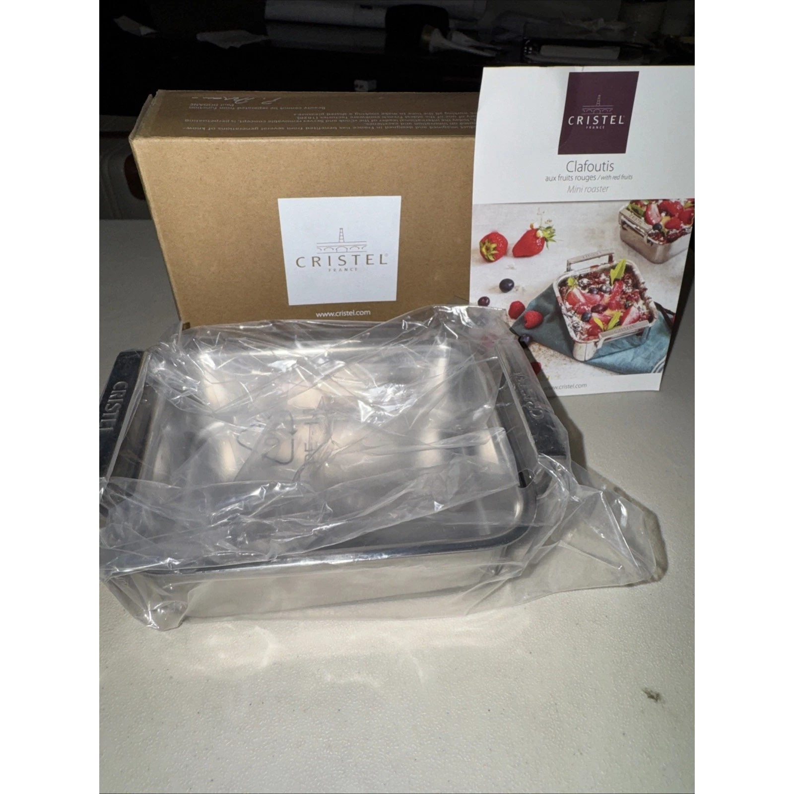 Cristel 18/10 Stainless Mini Roasting Pan Roaster Made In France 4 7/8" x 4 3/8"
Opens in a new wind
