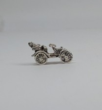 Vintage 925 Sterling Silver Nuvo Car Charm Pendant