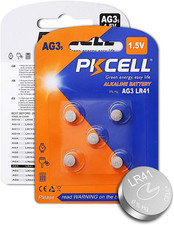 AG3 1.5V Battery LR41 392 384 192 Button Alkaline Cell for Digital Thermometer-