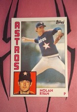 1984 Topps - Nolan Ryan #470 SUPER CLEAN CARD 👀 