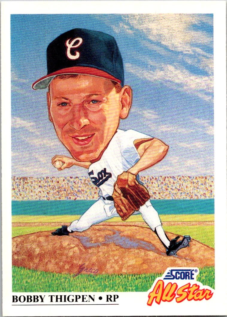 1991 Score #401 Bobby Thigpen
