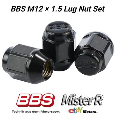 セキュリティ BBS Racing Lug Nut Kit M12xP1.5 BBS Wheels • Hollow Wheel Nut Set • M12xP1.5 • Genuine New BBS