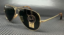 RAY BAN RB3689 914731 Gold Aviator 62 mm Unisex Sunglasses
