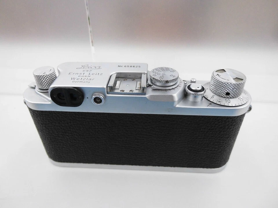 Cuerpo Leica IIIf sin disparador automático esfera roja -EXC- `3809 Foto 2 de 3