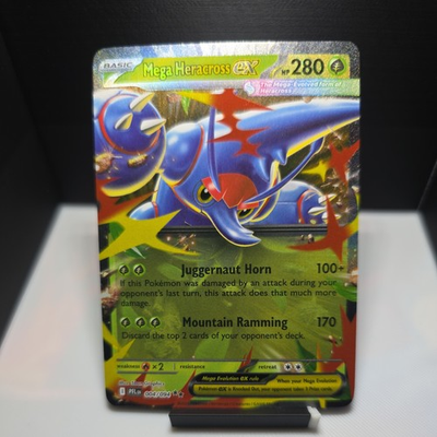 #ad Mega Heracross EX #004 094 Pokemon Phantasmal Flames NM $1.45