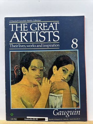 The Great Artists No.8 Gauguin Magazine In Good Condition