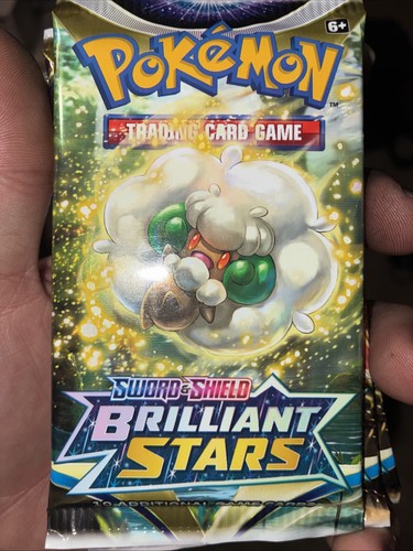 Pokémon TCG: Schwert & Schild - Brilliant Stars Booster Pack — Whimsicott