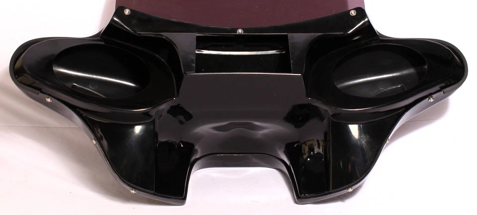 CARENADO BATWING PINTADO PARABRISAS 4 Harley FLD Dyna Switchback 6x9" SPKS AGUJEROS Foto 3 de 4