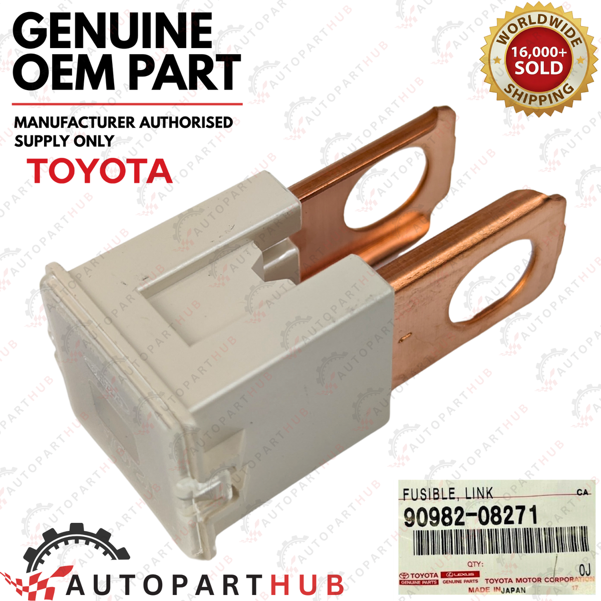 Genuine Toyota 93-98 Supra JZA80 Fusible Link Alternator Fuse 120