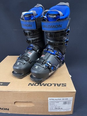 Salomon S/Pro Alpha 120 Size 24.5 Mens Ski Boots Gripwalk