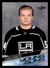 2020-21 Upper Deck #724 Cole Hults Young Guns RC