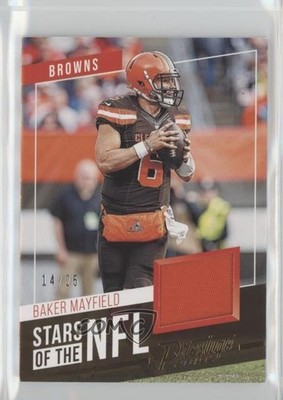 2019 Panini Prestige Stars of the NFL Prime 14/25 Baker Mayfield #SS-BM 0h6x