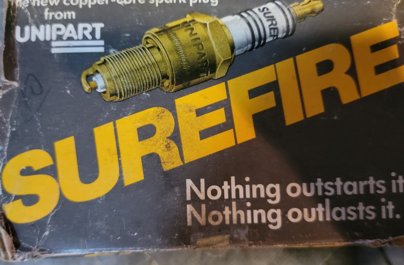 Genuine Unipart Sure fire Spark Plugs GSP4362 10 Pack NOS