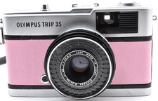     MINT OLYMPUS TRIP 35 Pink Point  Shoot 35mm Film Camera Japan 2898632