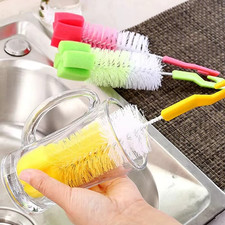 Long Handle Bottle Cleaner Cleaning Brush Cup Inwall Scrubbing Tool FeederWasher