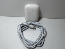 Apple AirPods 2nd Generation Wireless Bluetooth with Charging Case  A1602 AS IS