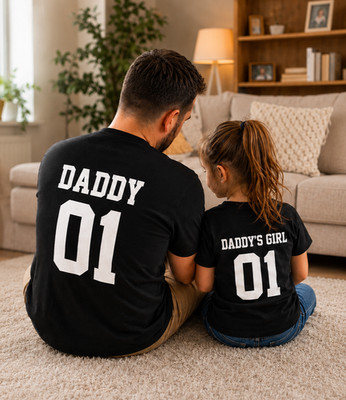 Papa Papas Mädchen Vater Tochter passendes T-Shirt Eltern Kind Papa Mädchen