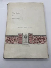 1958 The Battle of Ball's Bluff, Virginia Civil War by Joseph Patch w Ephemera