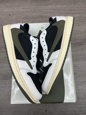 Size 12W - Air Jordan 1 Retro Low OG SP Travis Scott Olive DZ4137-106