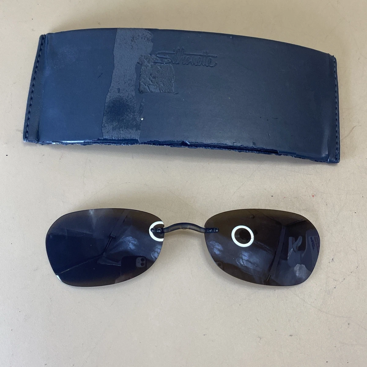 silhouette clip on sunglasses products for sale | eBay