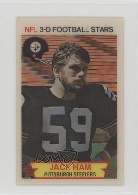 1980 Stop 'n Go NFL 3-D Football Stars Jack Ham #47 HOF 0q3