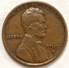 1913-S Lincoln Cent