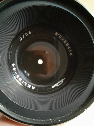 HELIOS 44 Ussr Lens M39 2/58 mm 8 blades Silver SOVIET - Picture 18 of 19