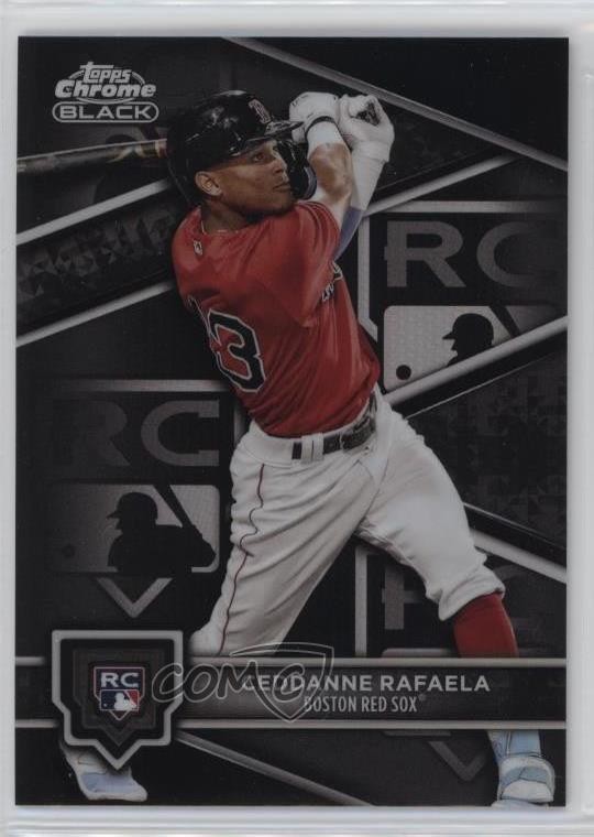 2024 Topps Chrome Black Rookie Design Variation Ceddanne Rafaela #57 0s55