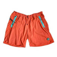 OUTDOOR AFRO x REI CO-OP hiking outdoor active athletic Trail Shorts orange 3XL
