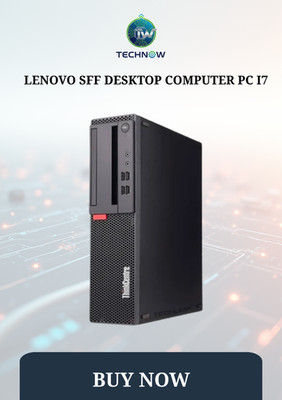 LENOVO SFF Desktop Computer PC i7 up to 64GB RAM 1TB SSD Windows 11 Pro WiFi